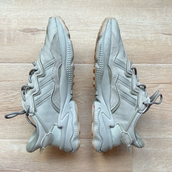Adidas Mens Ozweego Metal Gray Size 9.5 - Picture 3 of 6